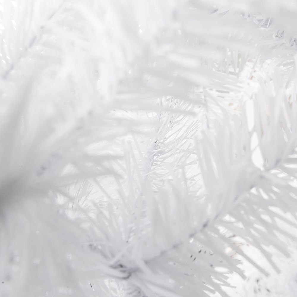 8ft Flocking Tied Light 1349 Branches Christmas Tree