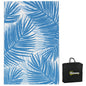 Outsunny Reversible Waterproof Outdoor Rug with Carry Bag, 182 x 274cm, Blue