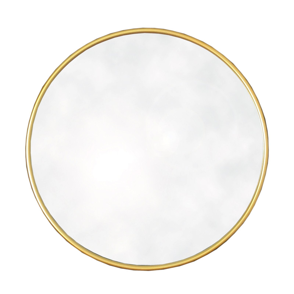 Round Gold Mirror Home Decor