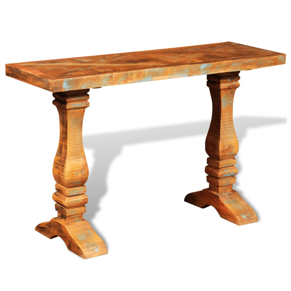 Console Table Solid Reclaimed Wood