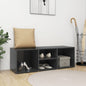 vidaXL Shoe Storage Bench White 105x35x35 cm Engineered Wood