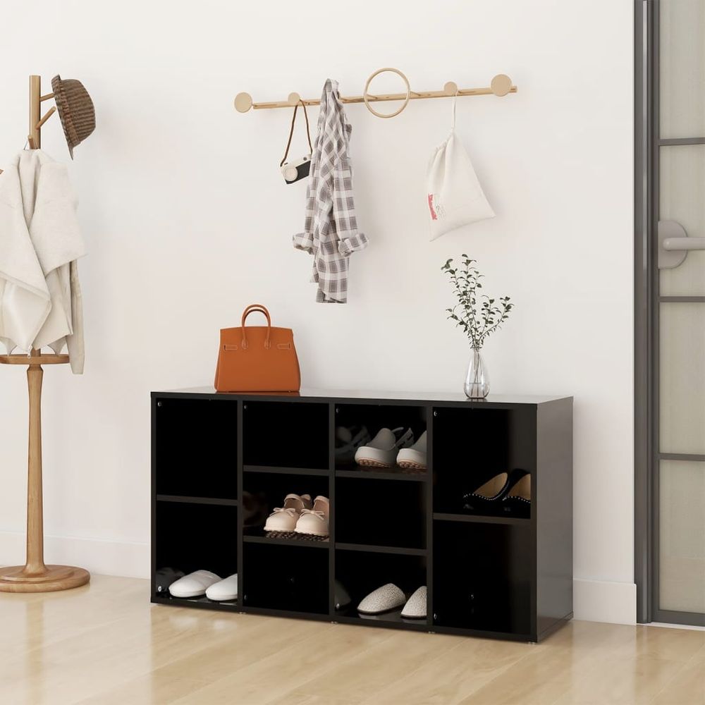 vidaXL Shoe Bench White 103x30x54.5 cm Engineered Wood