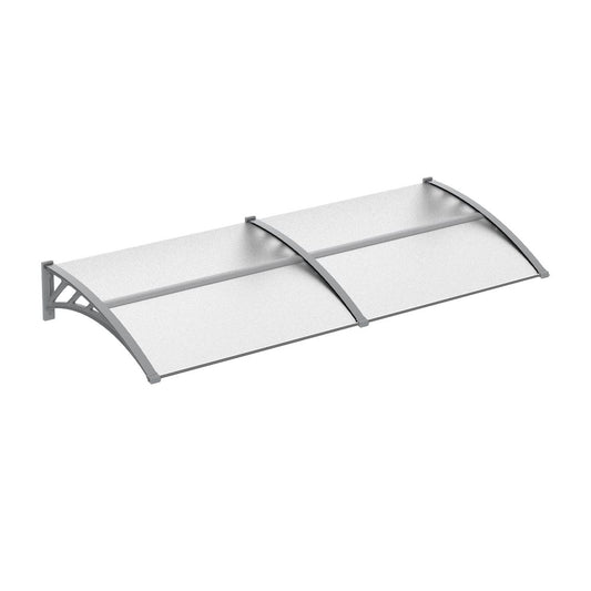 Door Canopy Awning Outdoor Window Rain Shelter Cover Clear