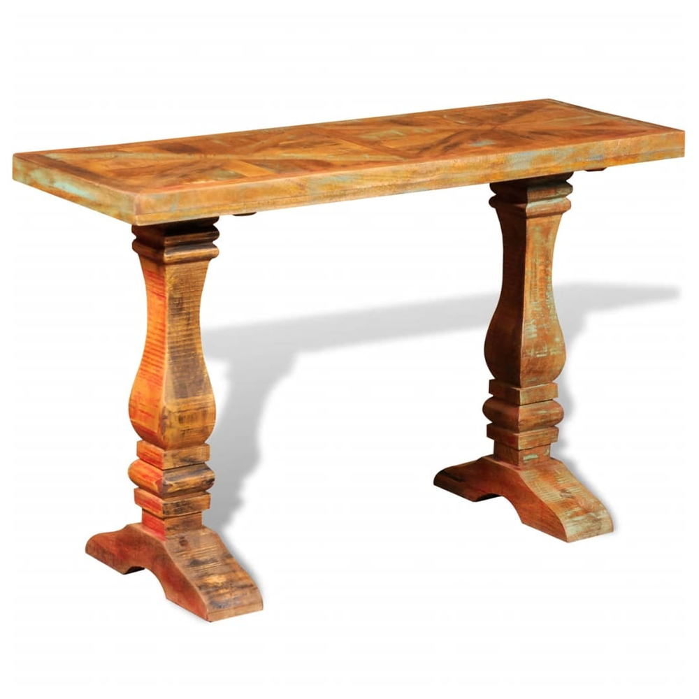 Console Table Solid Reclaimed Wood