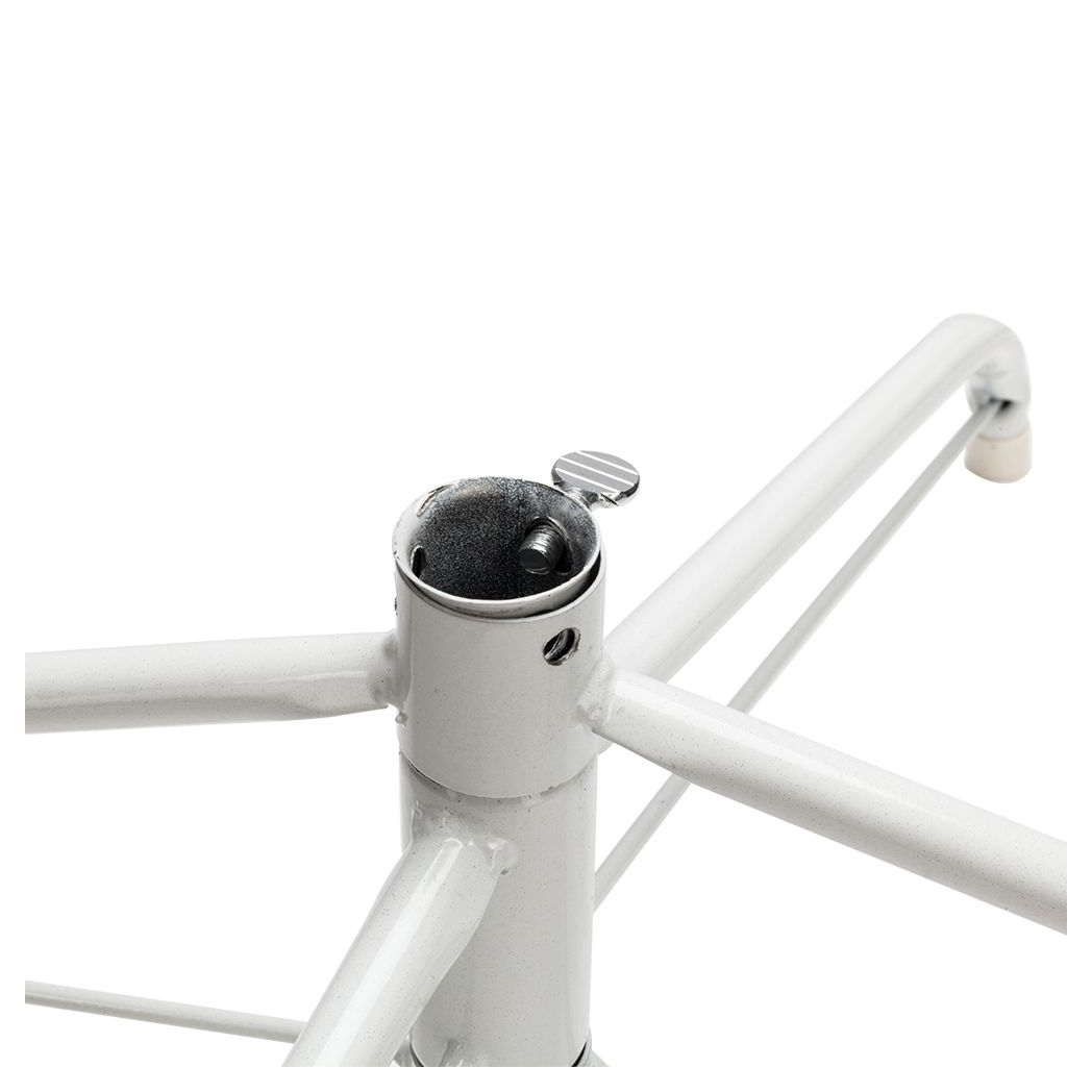 7FT Iron Leg White Christmas Tree with 950 Branches