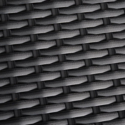 7-Seater Outdoor Garden Rattan Furniture Set w/ Recliners Grey