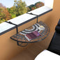 vidaXL Hanging Balcony Table Terracotta Mosaic