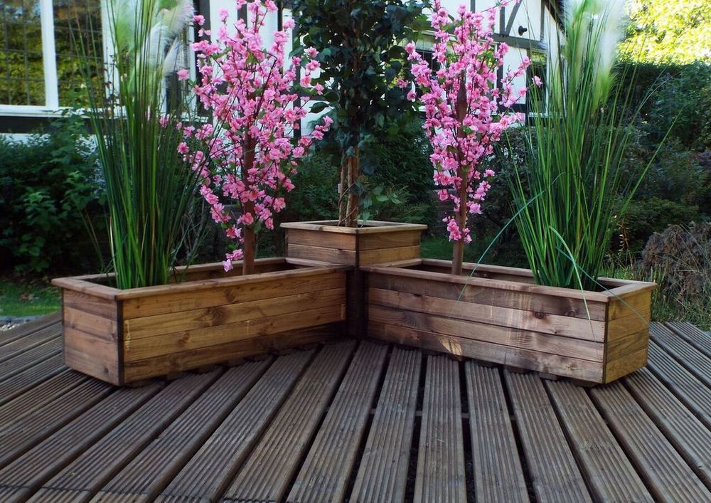 Corner Planter Set