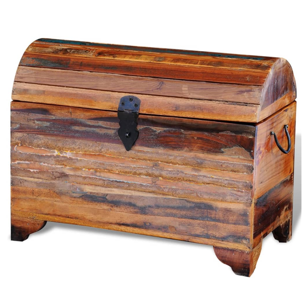 Reclaimed Storage Chest Solid Wood