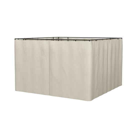 4 Pack Gazebo Replacement Sidewalls Privacy Panel for 3 x 4m Gazebo Outsunny