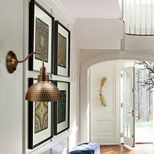 Vintage Retro Industrial Wall Light Shade Metal Lampshade Sconce Wall Lights UK
