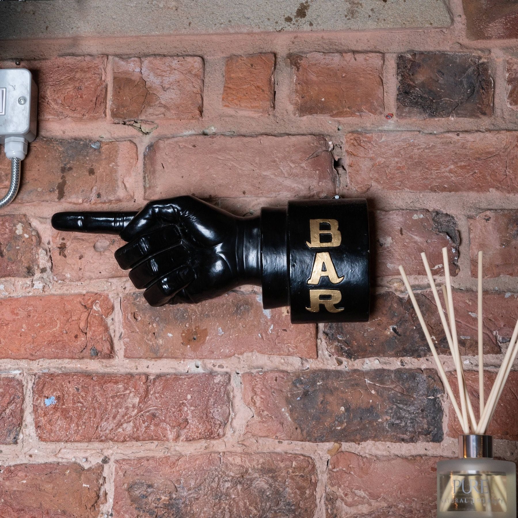 Pointing Hand In The Direction Of The Bar - HomenestUK