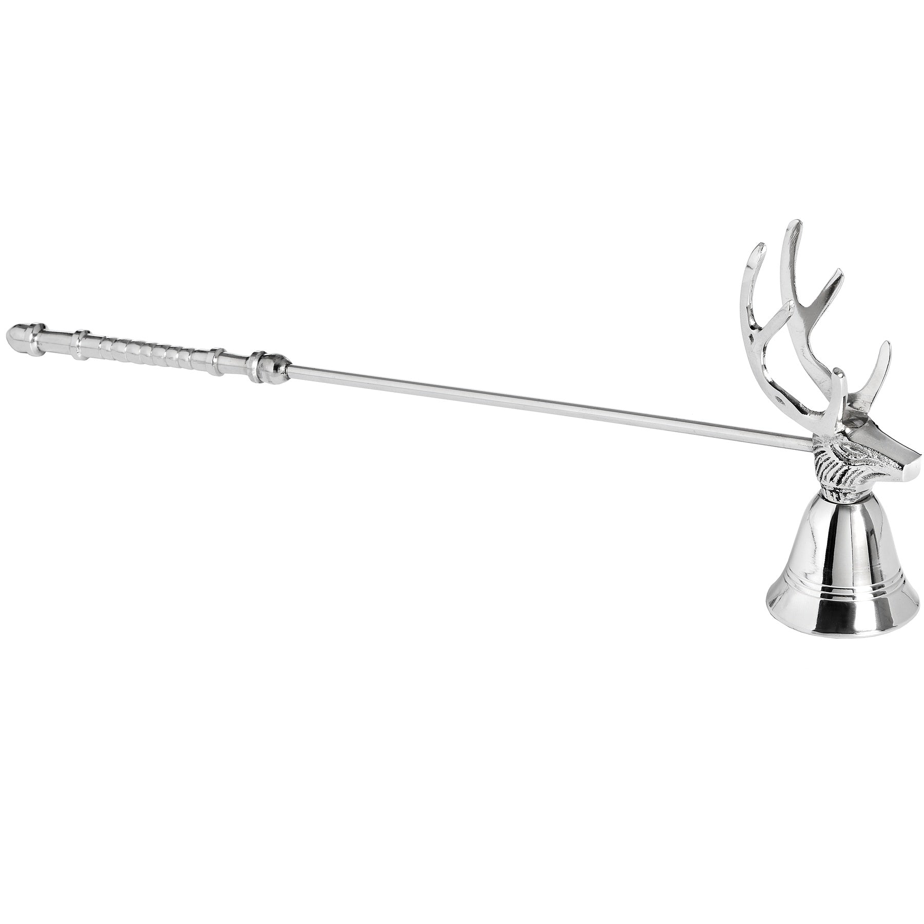 Silver Stag Candle Snuffer - HomenestUK