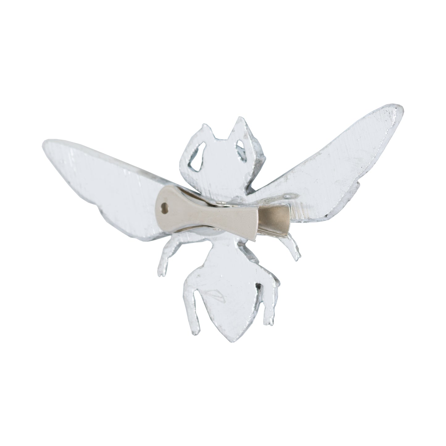 Antique Silver Bumble Bee Decorative Clip - HomenestUK