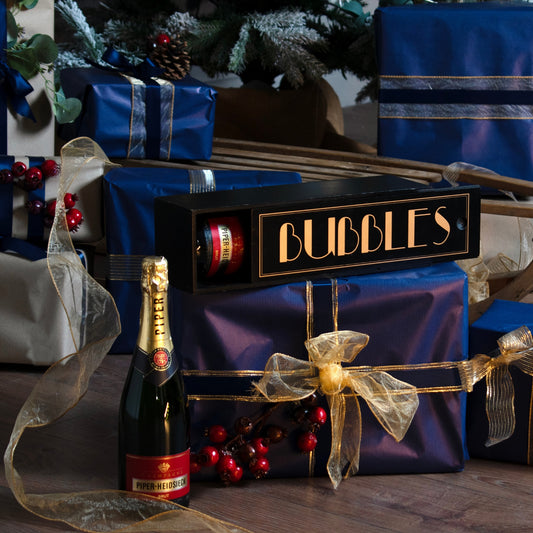 Art Deco 'Bubbles' Champagne Box - HomenestUK