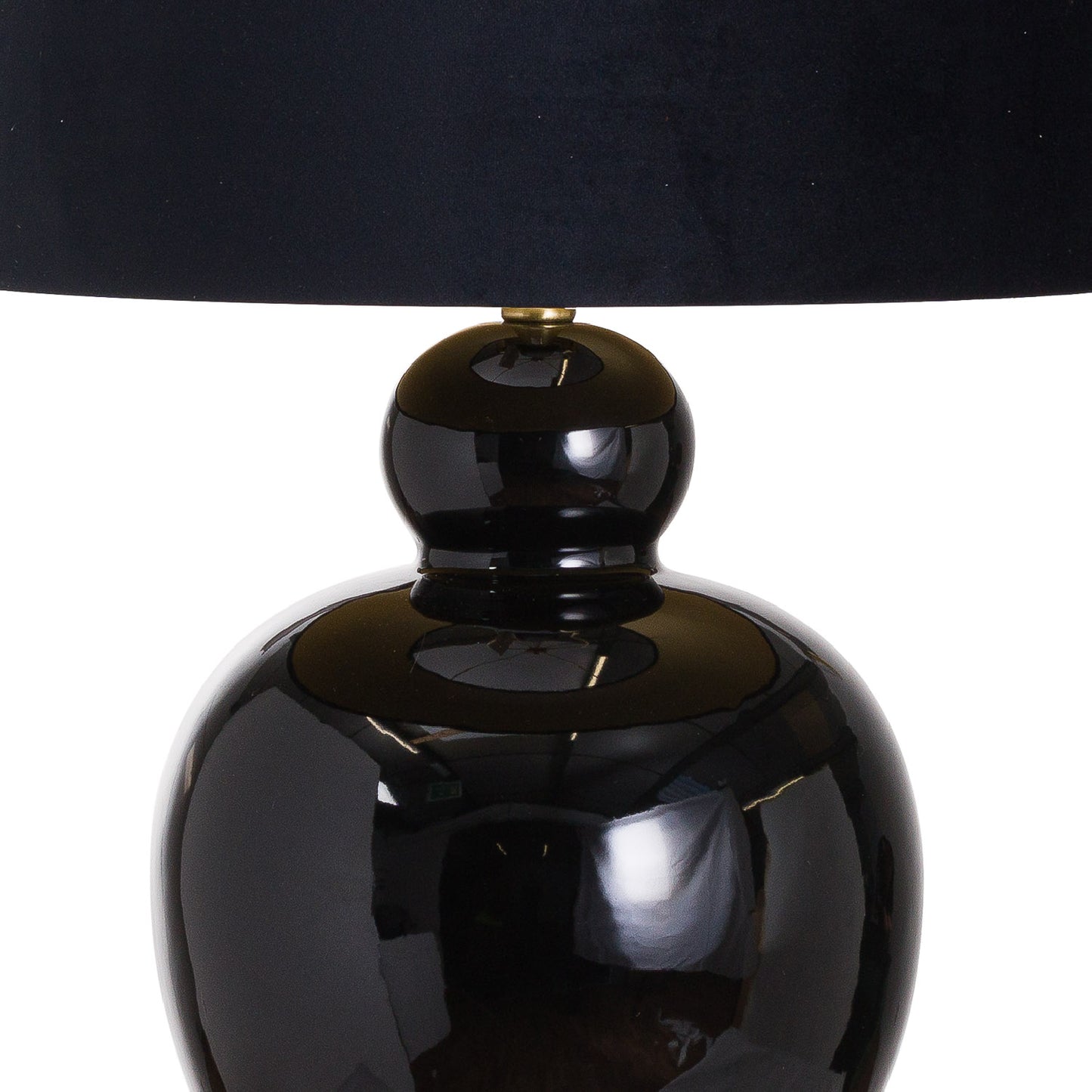 Hillinteriors Kalvin Black Table Lamp - HomenestUK