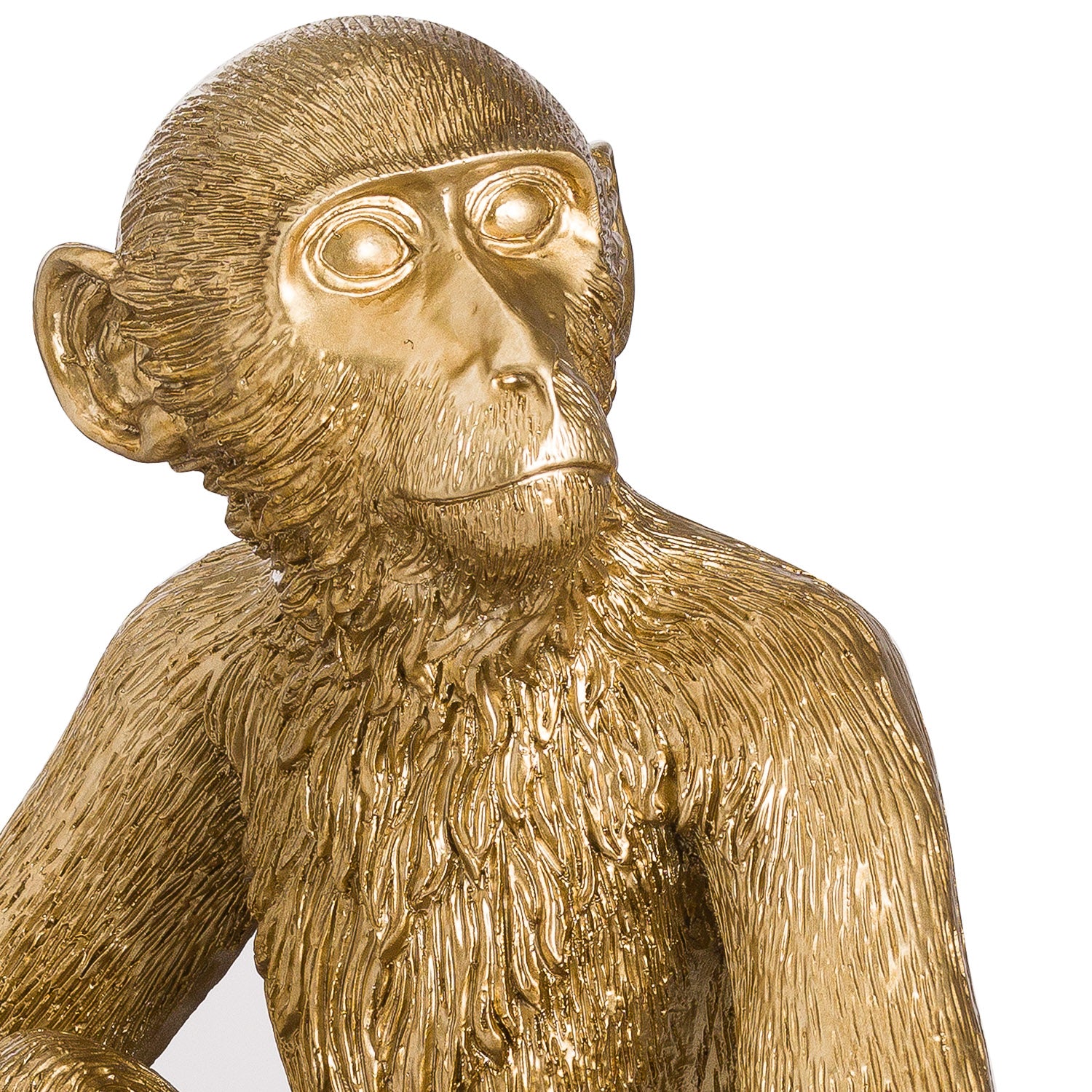 George The Monkey Gold Table Lamp - HomenestUK