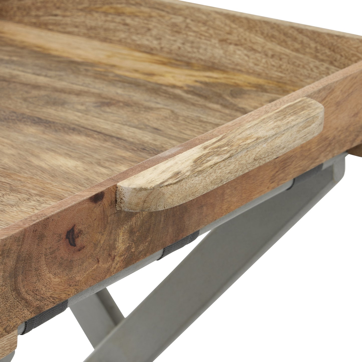 Nordic Grey Collection Butler Tray Table