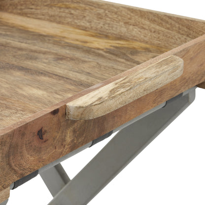 Nordic Grey Collection Butler Tray Table