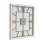 Williston White Square Wall Clock