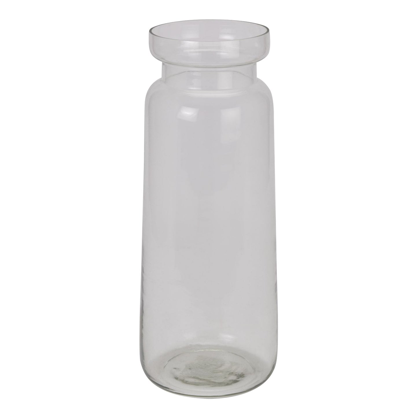 Tall Clear Bottle Vase