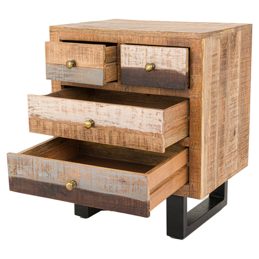 Reclaimed Industrial Side Unit - HomenestUK